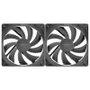 Tacens Pack 2 Ventilador PC Interno Anima AF12X2 12x12 14dB Fluxus Bearing Air-Guide Bajo Ruido